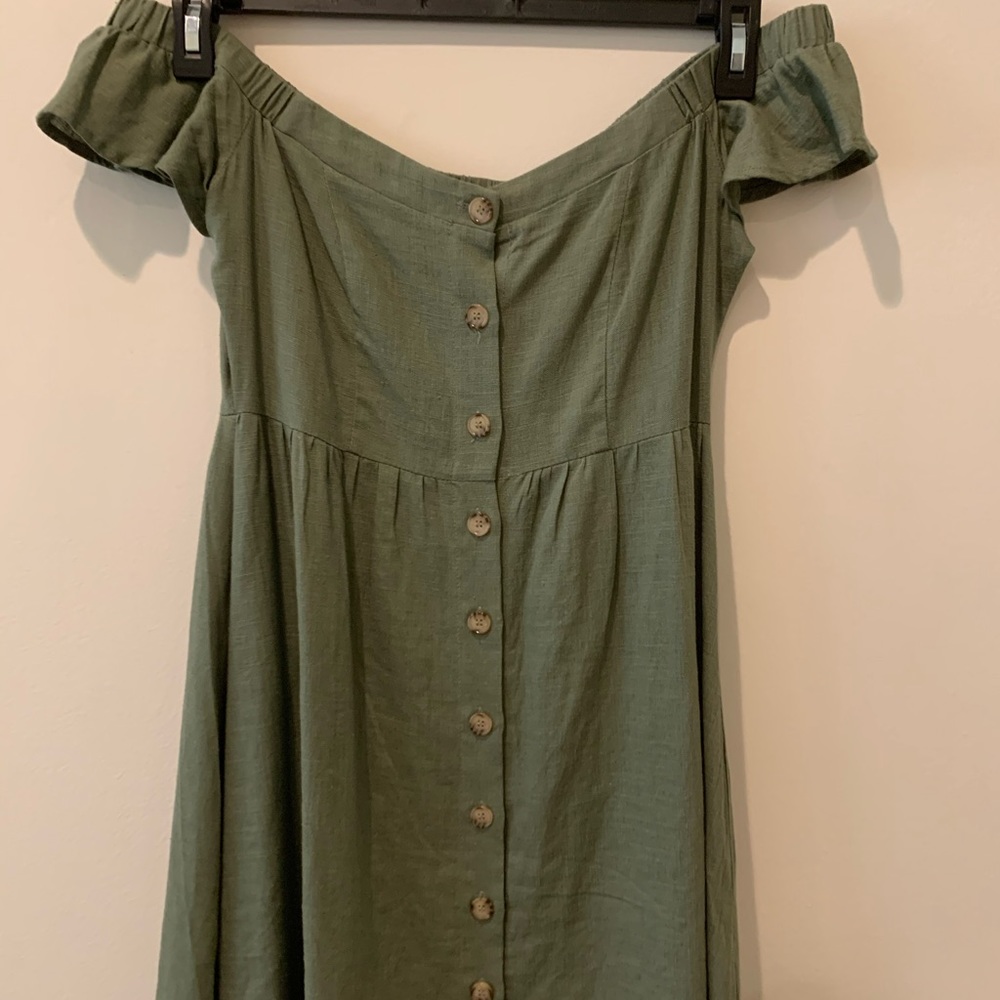 LA Hearts Off the Shoulder Dress
